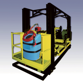 Extractor Mounted Water Supply