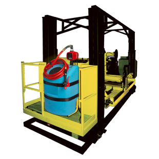 Extractor Mounted Water Supply